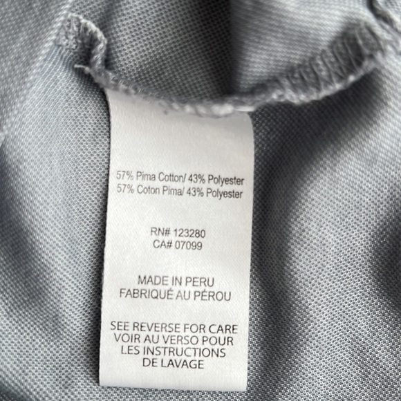 Travis Matthew See Ya Polo Grey White Block - Picture 8 of 11